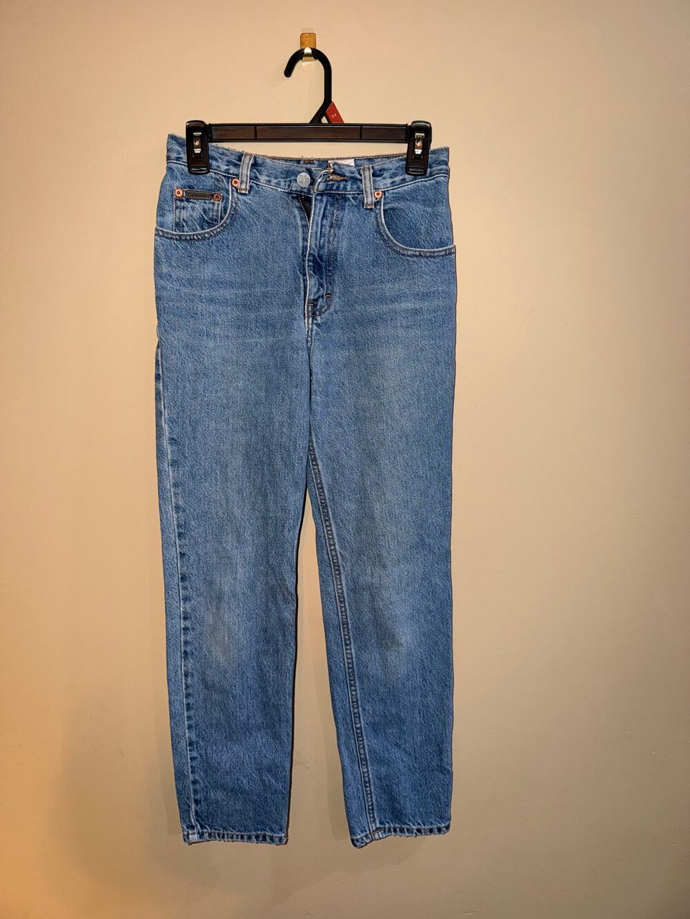 Vintage 90s Calvin Klein Jeans Kids 14 High Rise Straight Fits Womens 24 25 XXS